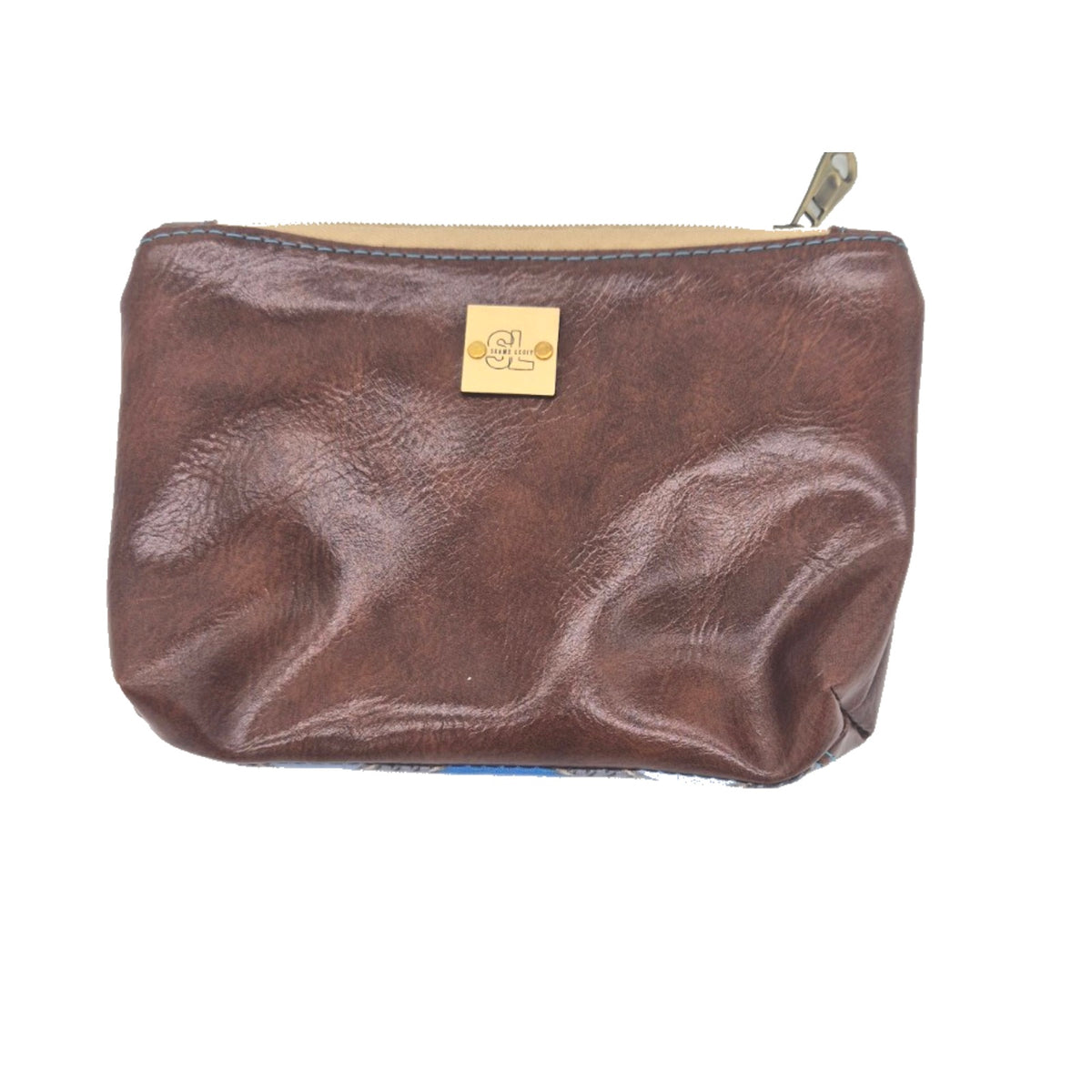 Copper Canter Double-Zip Pouch
