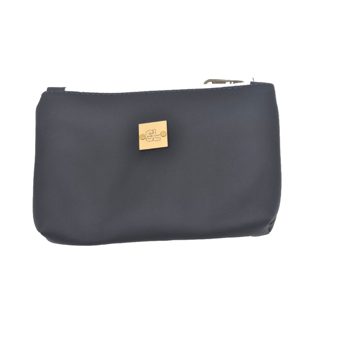 Deadpan Darling Double-Zip Pouch