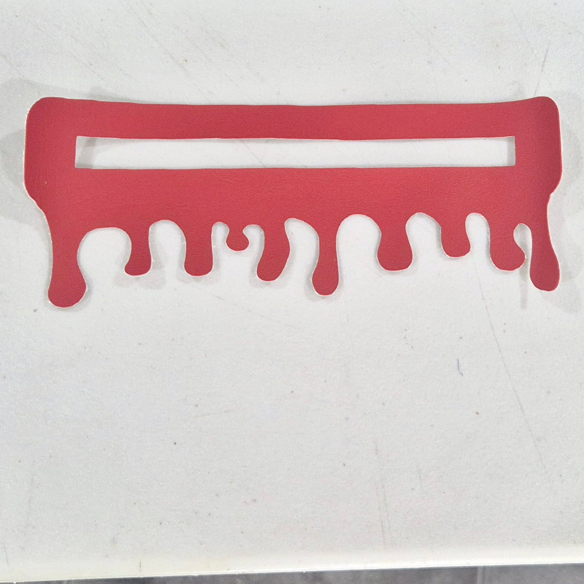 Blood Dripping Zipper Overlay SVG