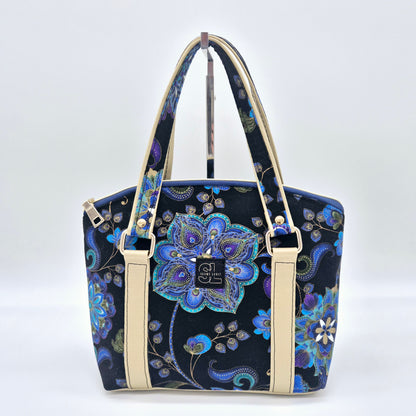 Mysitc Blue Flower Bag