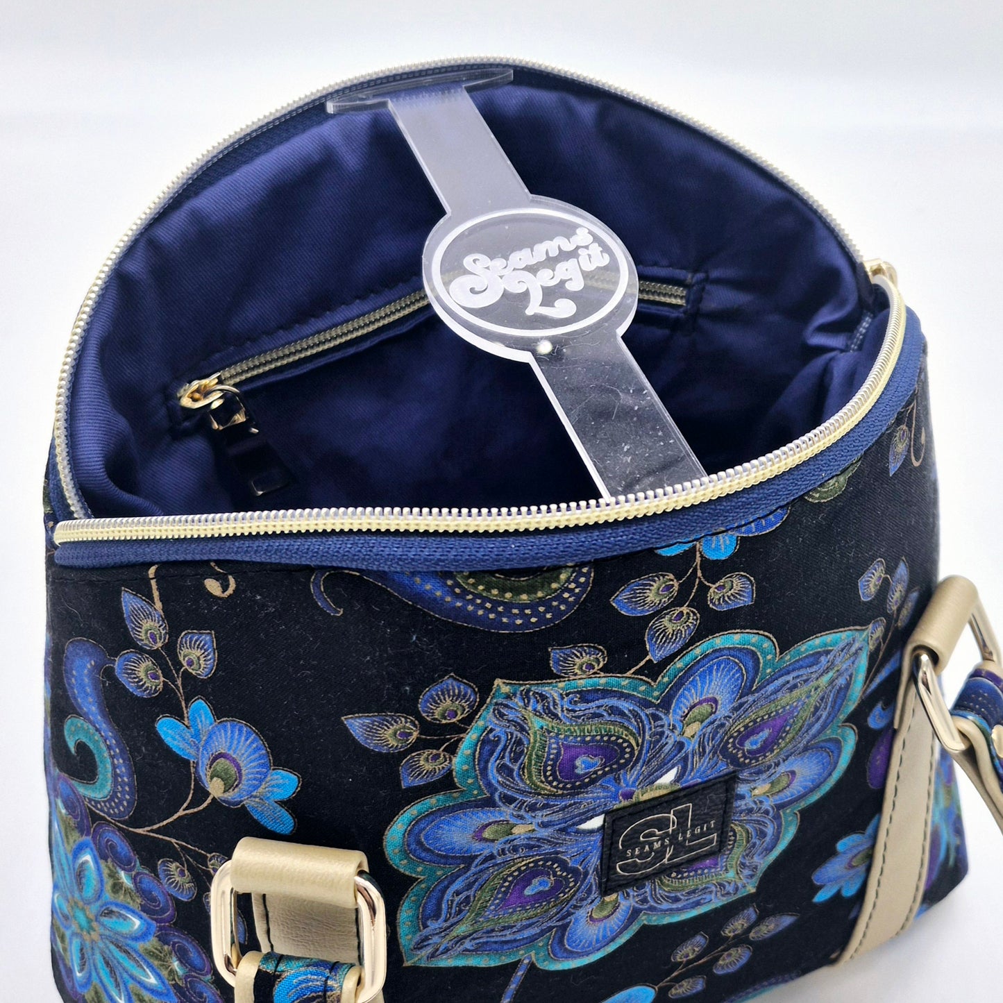 Mysitc Blue Flower Bag