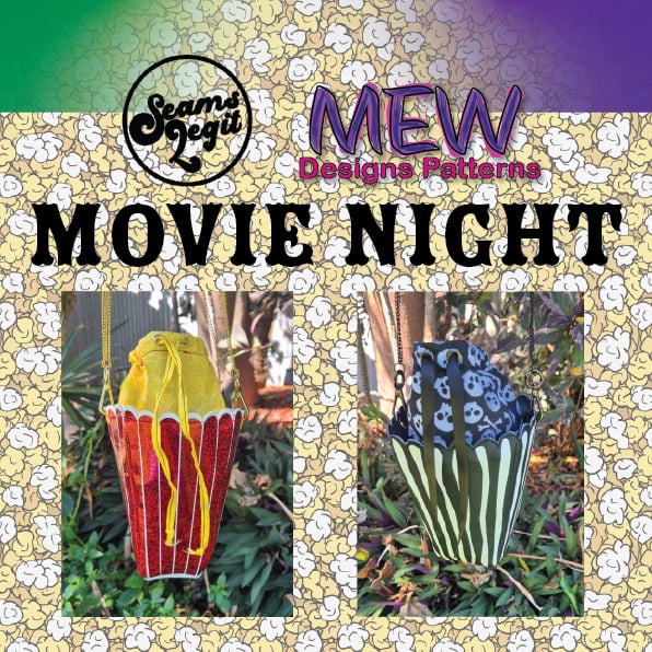 Movie Night Bag PDF Sewing Pattern