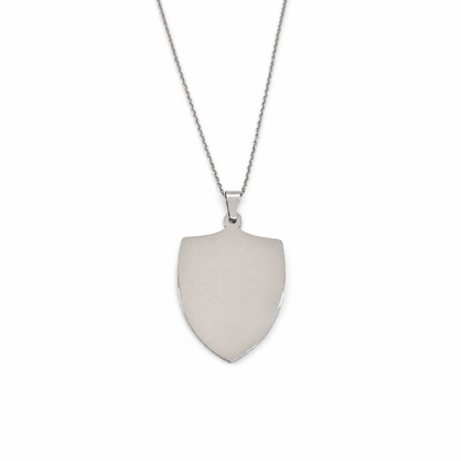 Personalised Shield Necklace