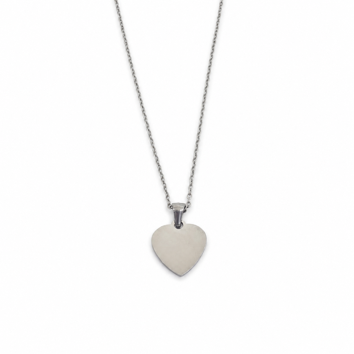 Personalised Pointed Heart Necklace