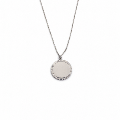 Personalised Decorative Round Necklace