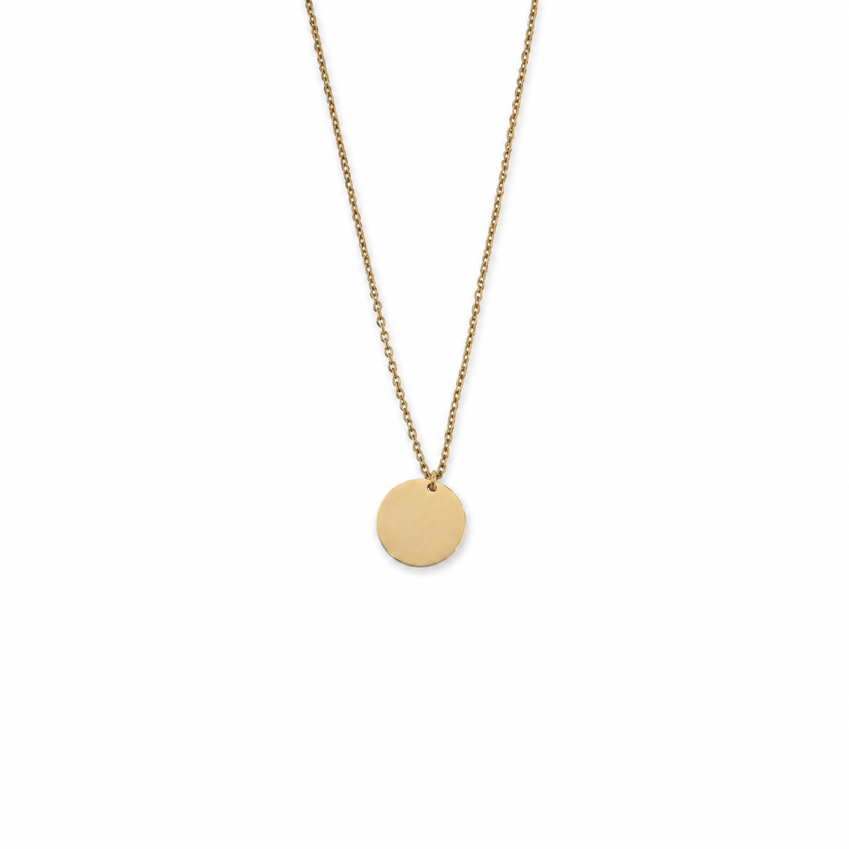 Personalised Petite Round Necklace