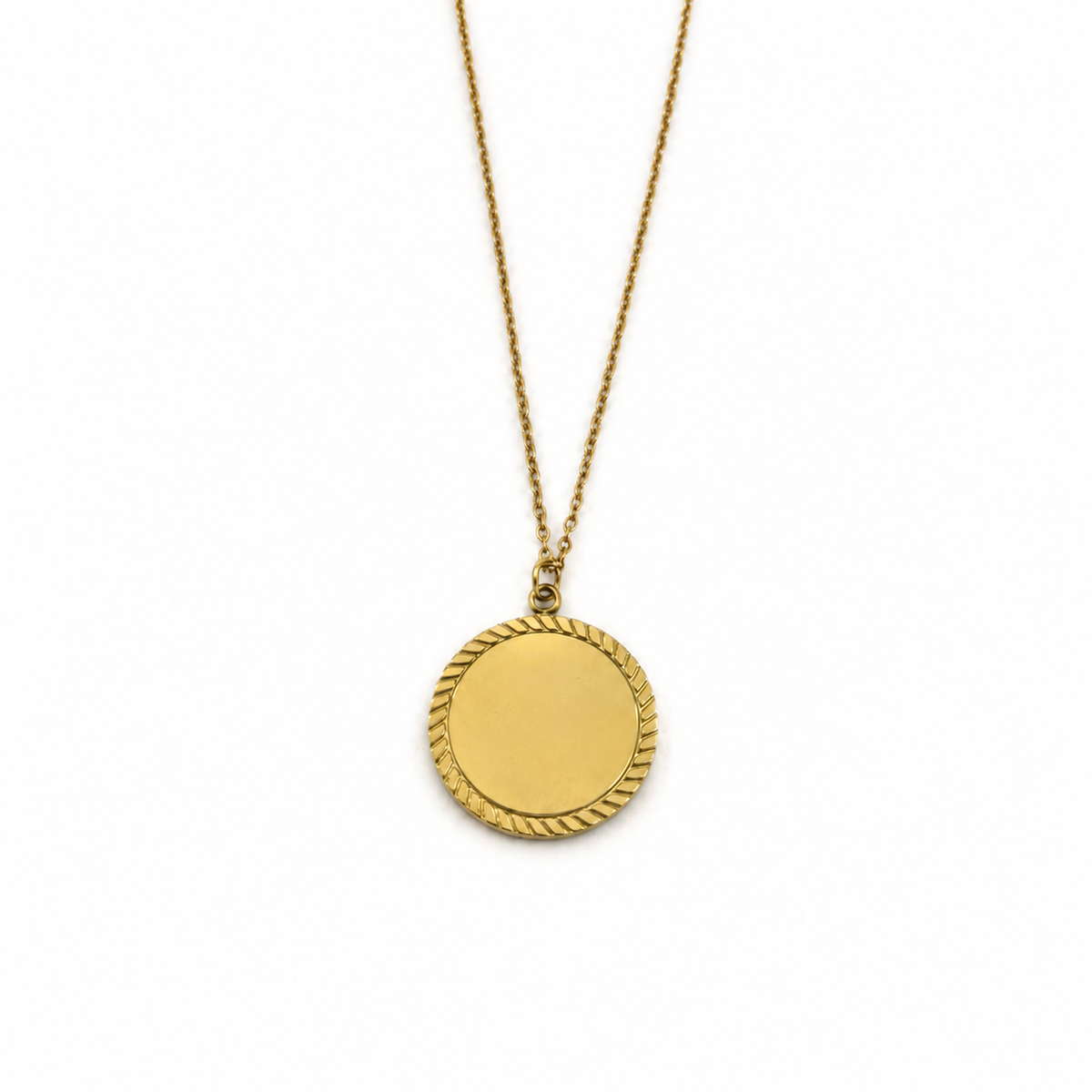 Personalised Decorative Round Necklace