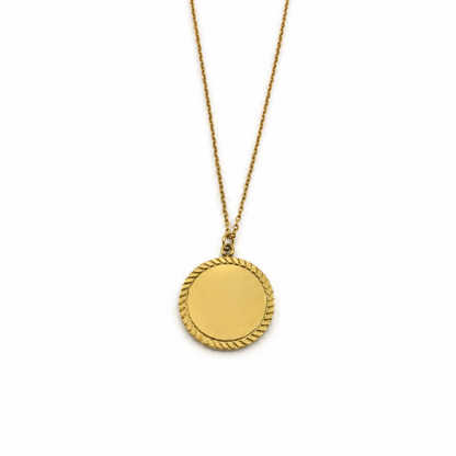 Personalised Decorative Round Necklace