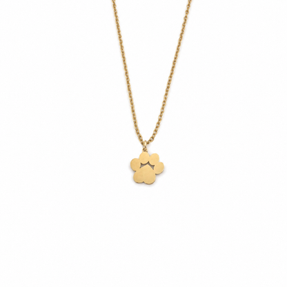 Personalised Paw Print Necklace