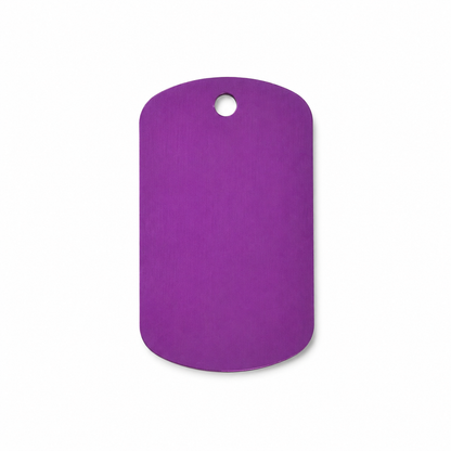 Personalised Coloured Dog Tag – Tag Only