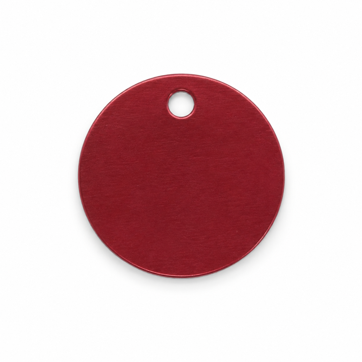 Personalised Coloured Dog Tag Circle – Tag Only (Copy)