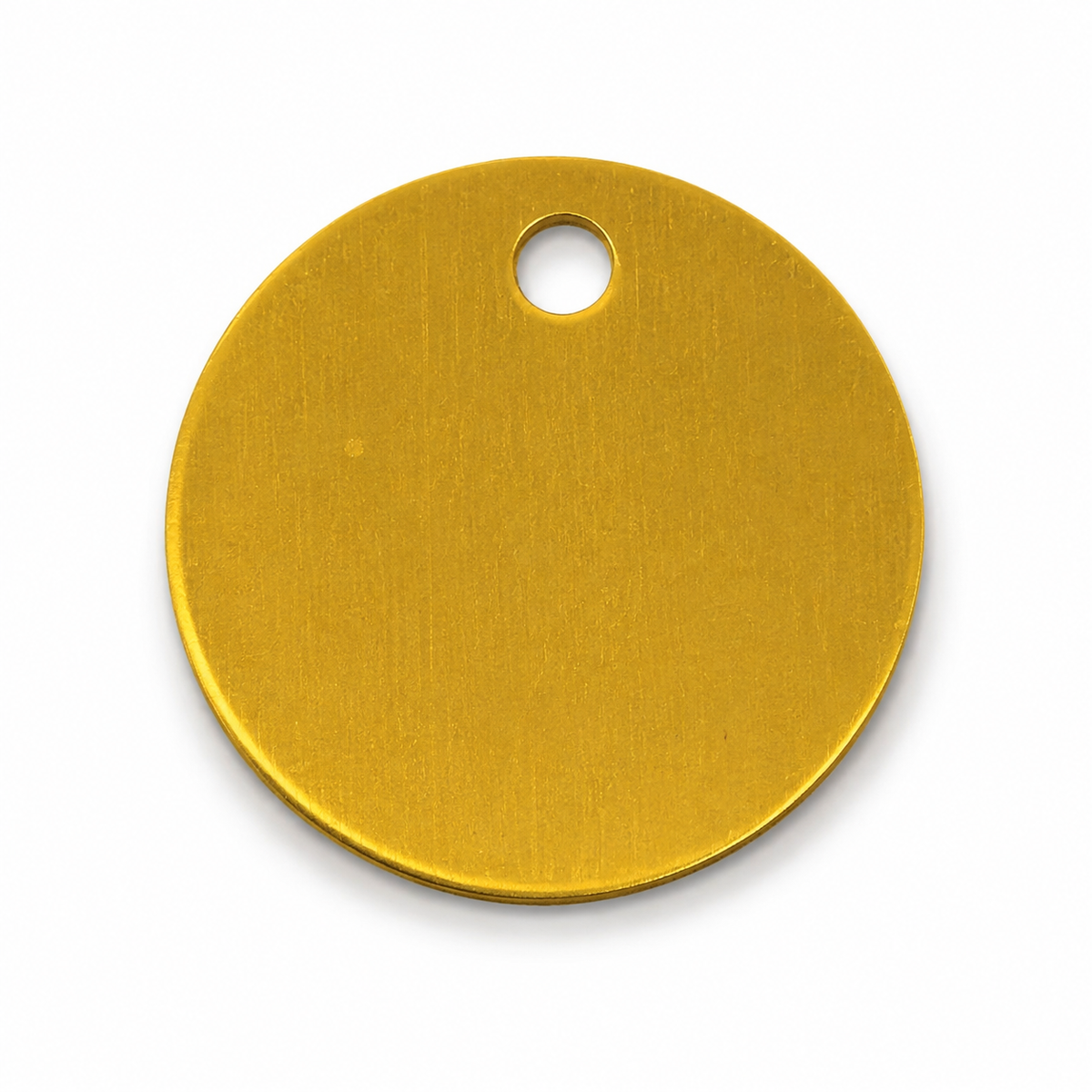 Personalised Coloured Dog Tag Circle – Tag Only (Copy)