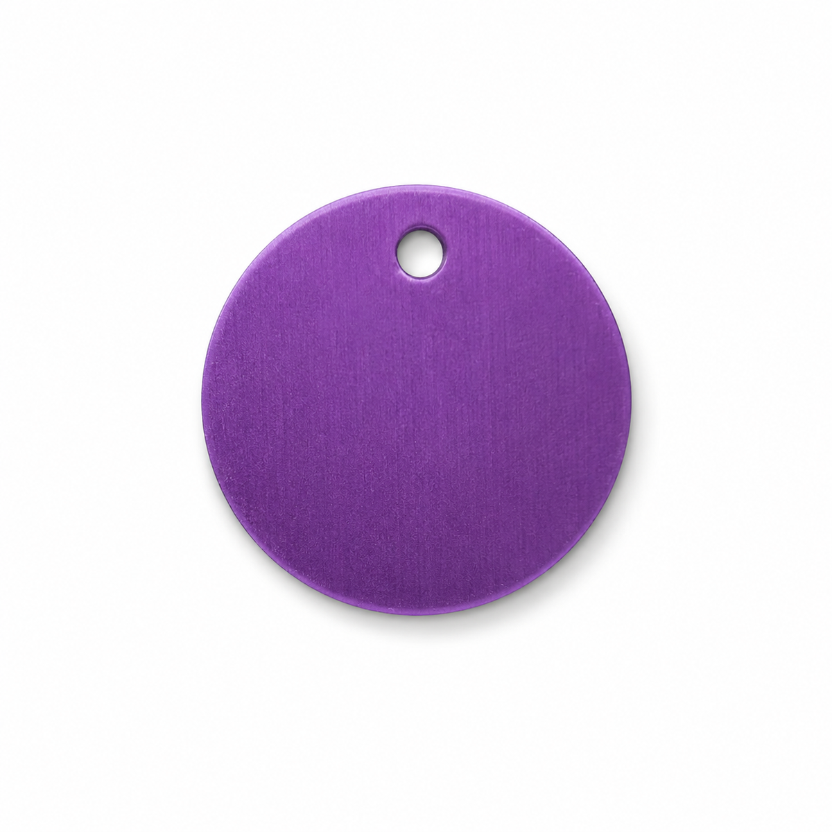 Personalised Coloured Dog Tag Circle – Tag Only (Copy)