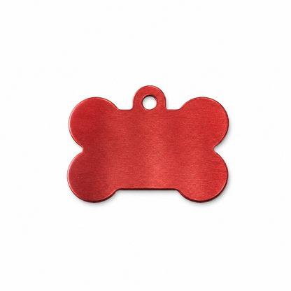 Personalised Small Bone Pet Tag – Tag Only