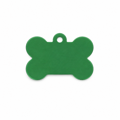 Personalised Small Bone Pet Tag – Tag Only