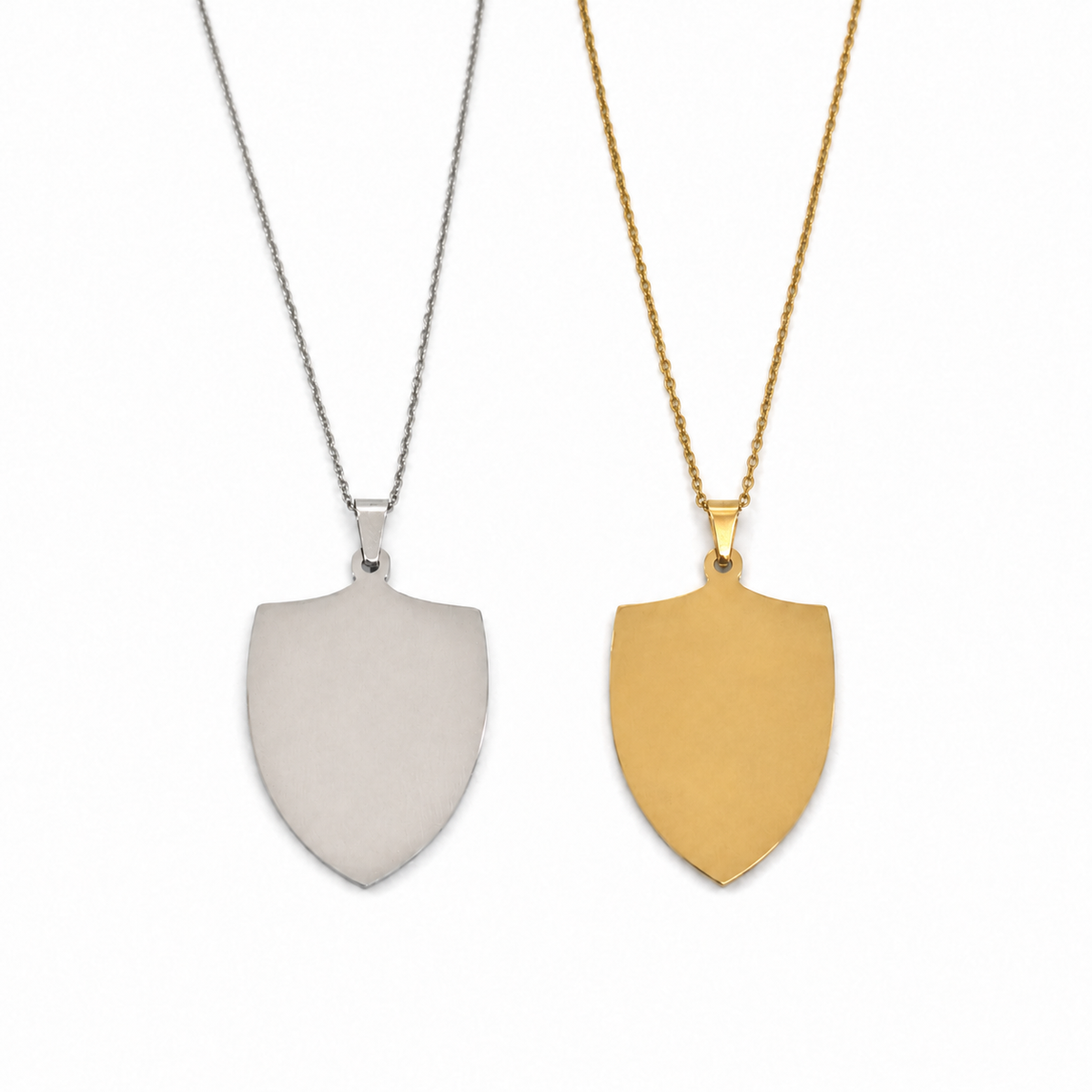 Personalised Shield Necklace