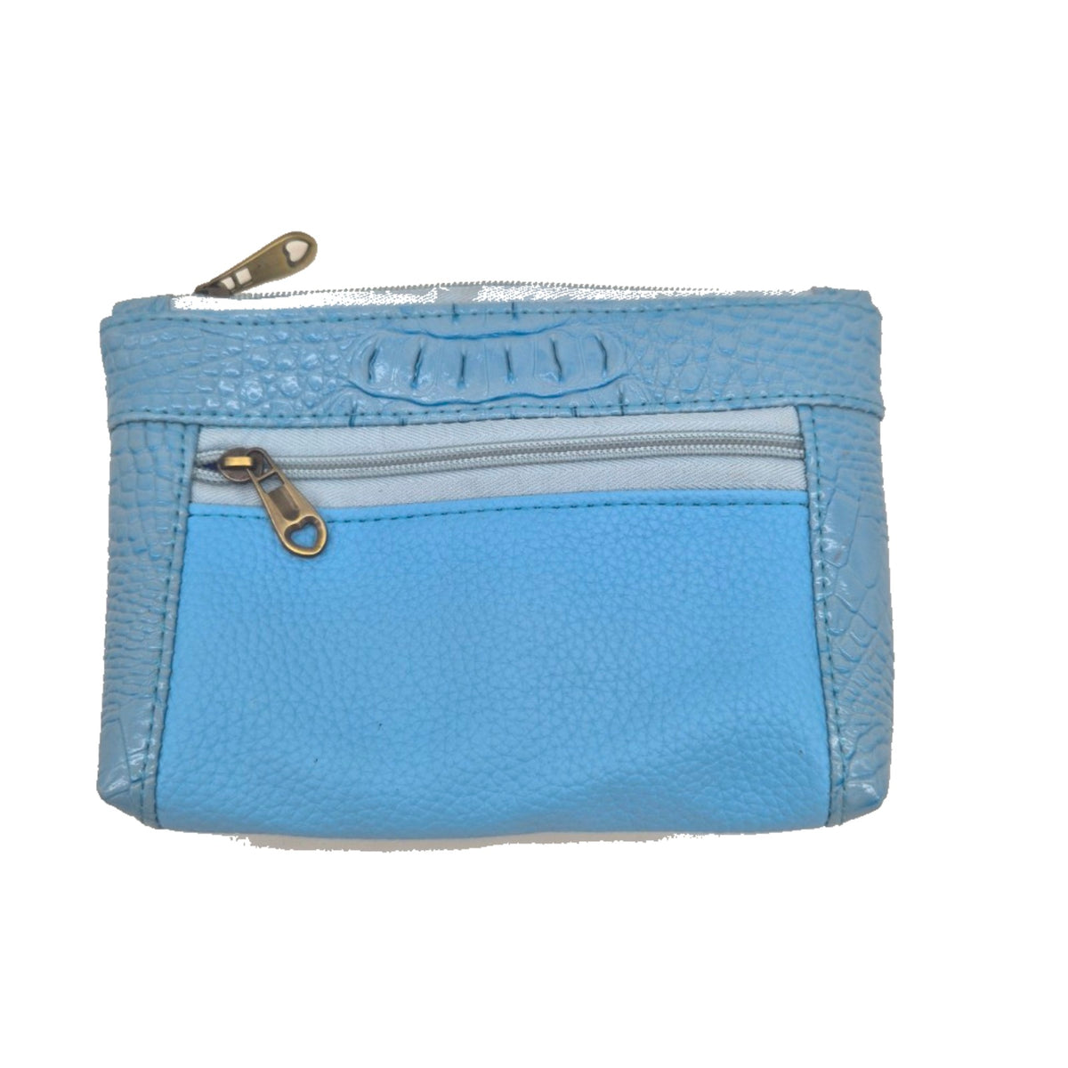 Blue Bayou Double-Zip Pouch