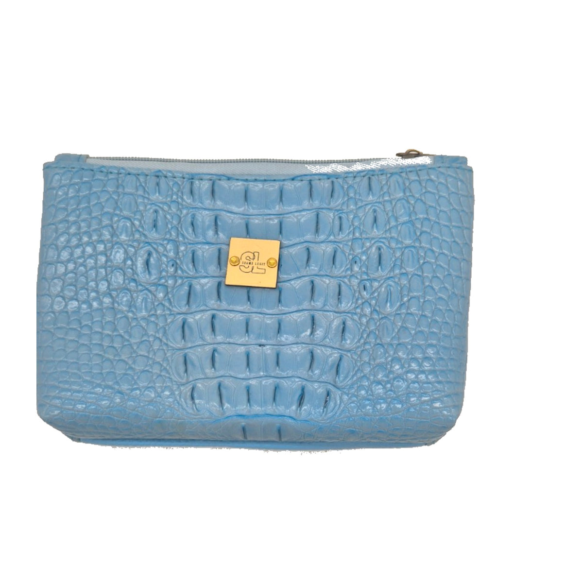 Blue Bayou Double-Zip Pouch