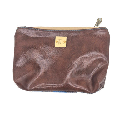 Copper Canter Double-Zip Pouch