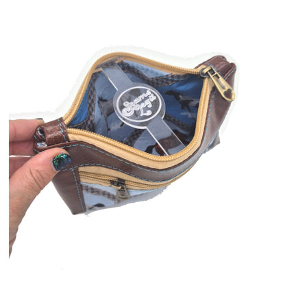 Copper Canter Double-Zip Pouch