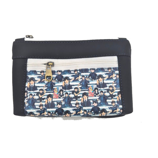 Deadpan Darling Double-Zip Pouch