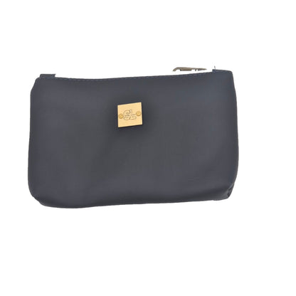 Deadpan Darling Double-Zip Pouch