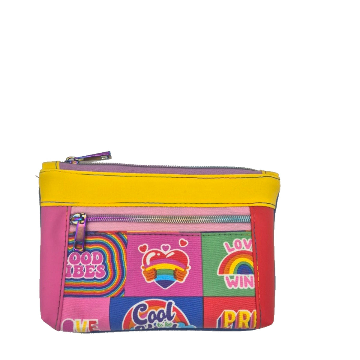 Good Vibes Club Double-Zip Pouch