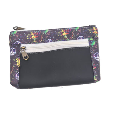 Neon Nightmare Double-Zip Pouch