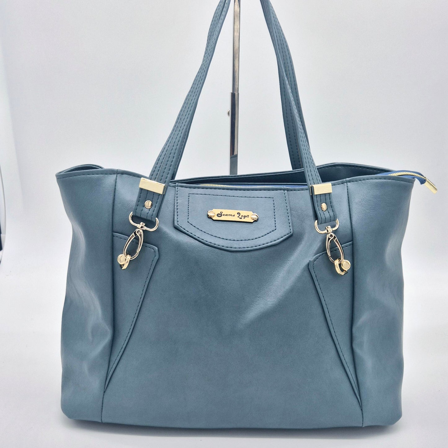 Blue Tote Bag