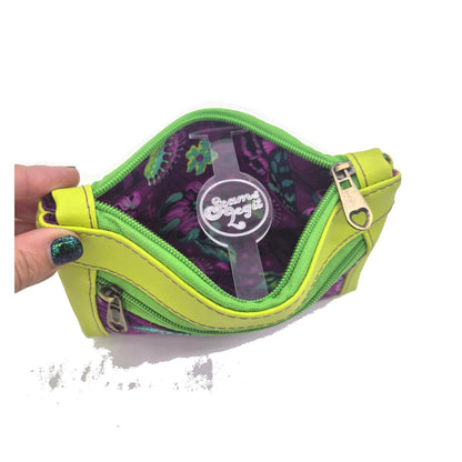 Toxic Garden Double-Zip Pouch